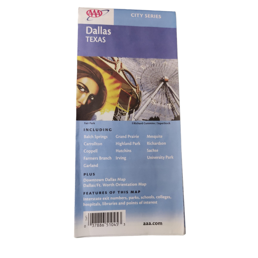 Bundle Of 4 Paper Maps Given By Aaa - image 3